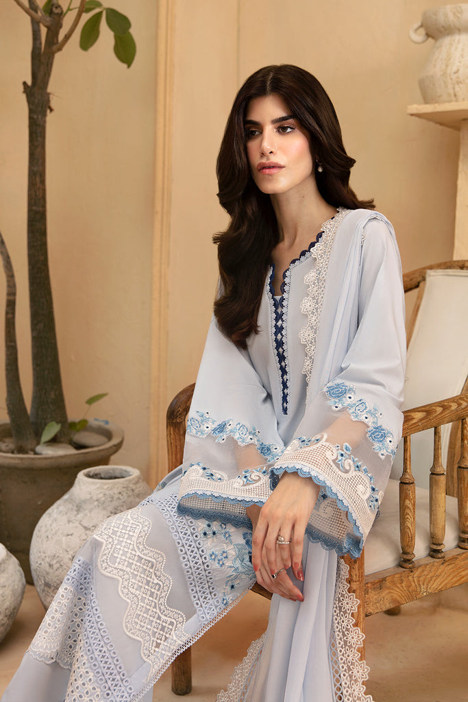 Azure Luxe Premium Cambric Cotton Collection – Skyline Serenity