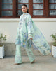 Roheenaz Whispered Florals Lawn – Soft Meadow