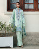 Roheenaz Whispered Florals Lawn – Soft Meadow