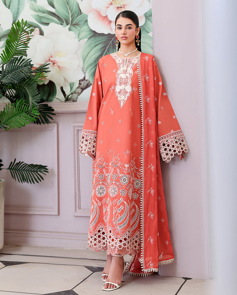 Roheenaz Veil of Summer Chikankari Lawn Edit – Soleil Blanc