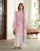 Roheenaz Whispered Florals Lawn – Sorbet Bloom