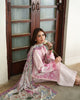 Roheenaz Whispered Florals Lawn – Sorbet Bloom