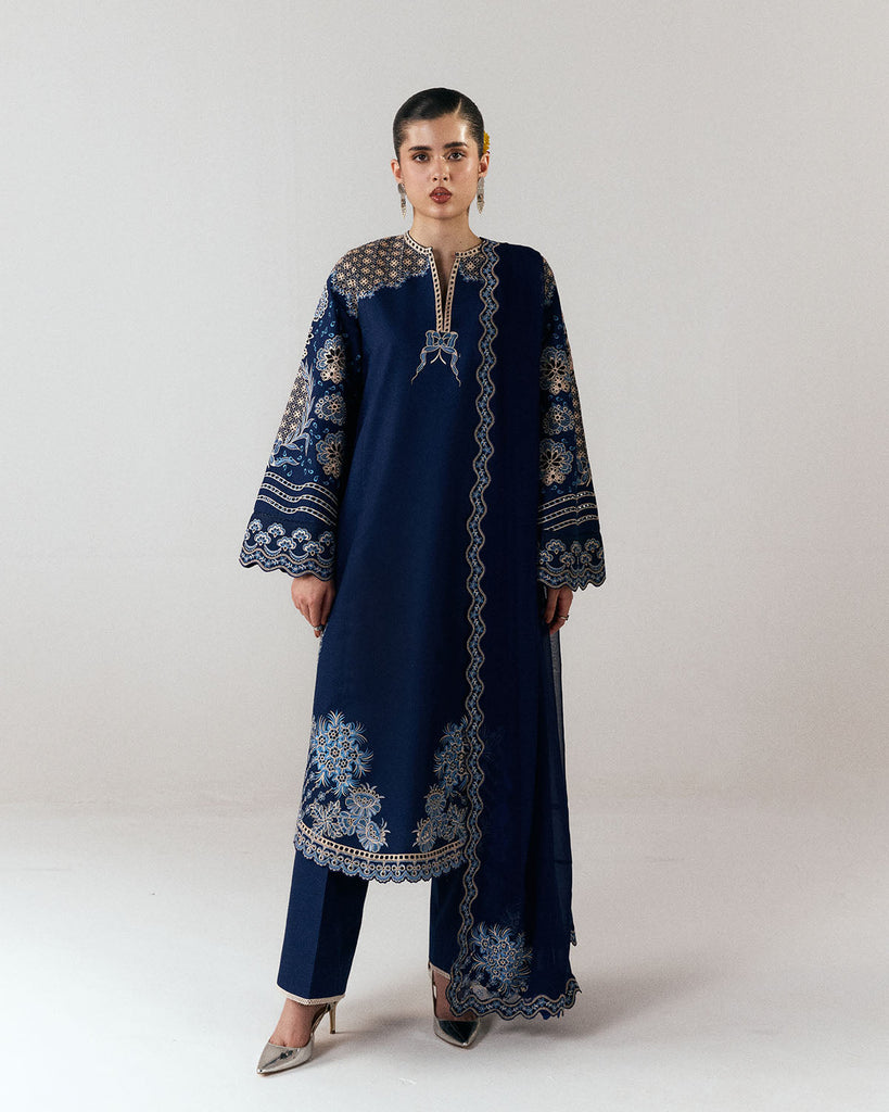 Hussain Rehar Jugnu Luxury Lawn Edit – Tiva