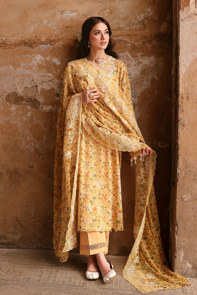 Cross Stitch Festive – Sunlit Hue - Printed Lawn