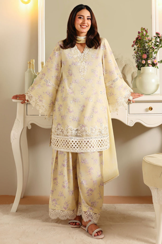 Cross Stitch Eid Lawn Edit – Orchid Flare