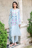 Cross Stitch Eid Lawn Edit – Aqua Glint