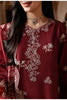 Cross Stitch Festive – Crimson Drape - Embroidered Lawn