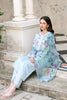 Cross Stitch Eid Lawn Edit – Aqua Glint
