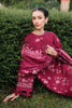 Cross Stitch Eid Lawn Edit – Crimson Royale