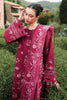 Cross Stitch Eid Lawn Edit – Crimson Royale