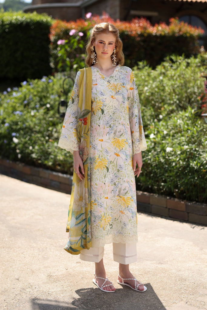 Rang Rasiya Raaya Printkaari Lawn – Ivoria