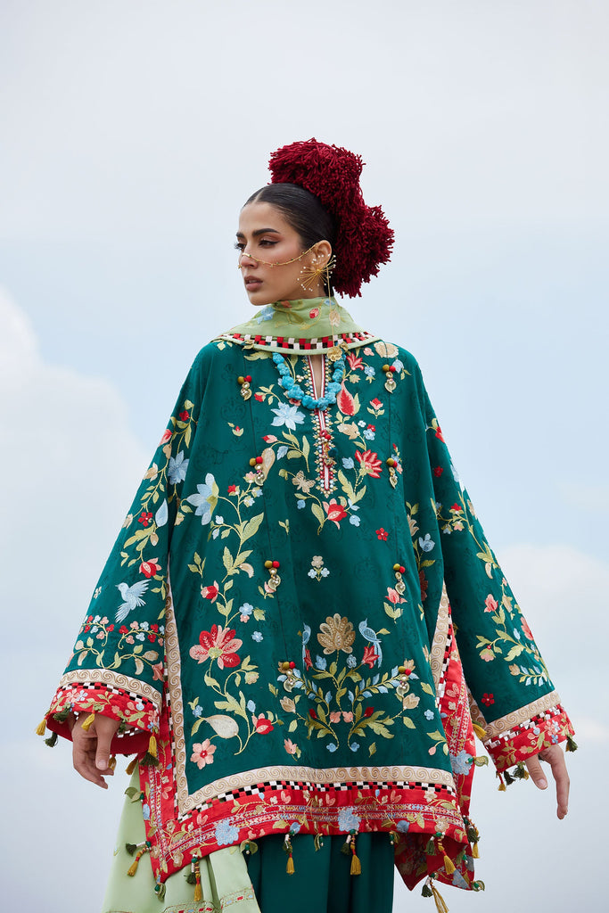 Elan Kashmee Luxury Eid Lawn – DEODAR (EL26-12 A)
