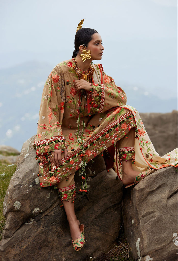 Elan Kashmee Luxury Eid Lawn – DEODAR (EL26-12 B)