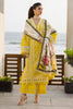 Zellbury Chikankari – Embroidered Shalwar Dupatta - 0073