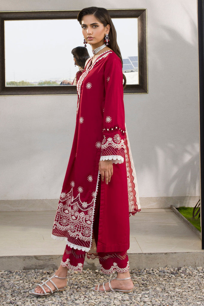 Zellbury Chikankari – Embroidered Shalwar Dupatta - 0075