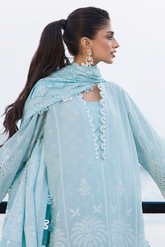 Zellbury Chikankari – Embroidered Shalwar Dupatta - 0079
