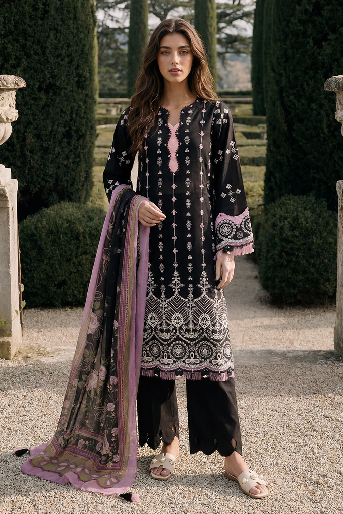 Zellbury Chikankari Lawn – E34063