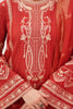 Zellbury Luxury Collection – Embroidered Shirt Shalwar Dupatta - Orange - Lawn Suit WULC22E30350