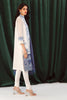 Zellbury Luxury Collection – Embroidered Shirt Shalwar Dupatta - White -0292 WULC23E30292