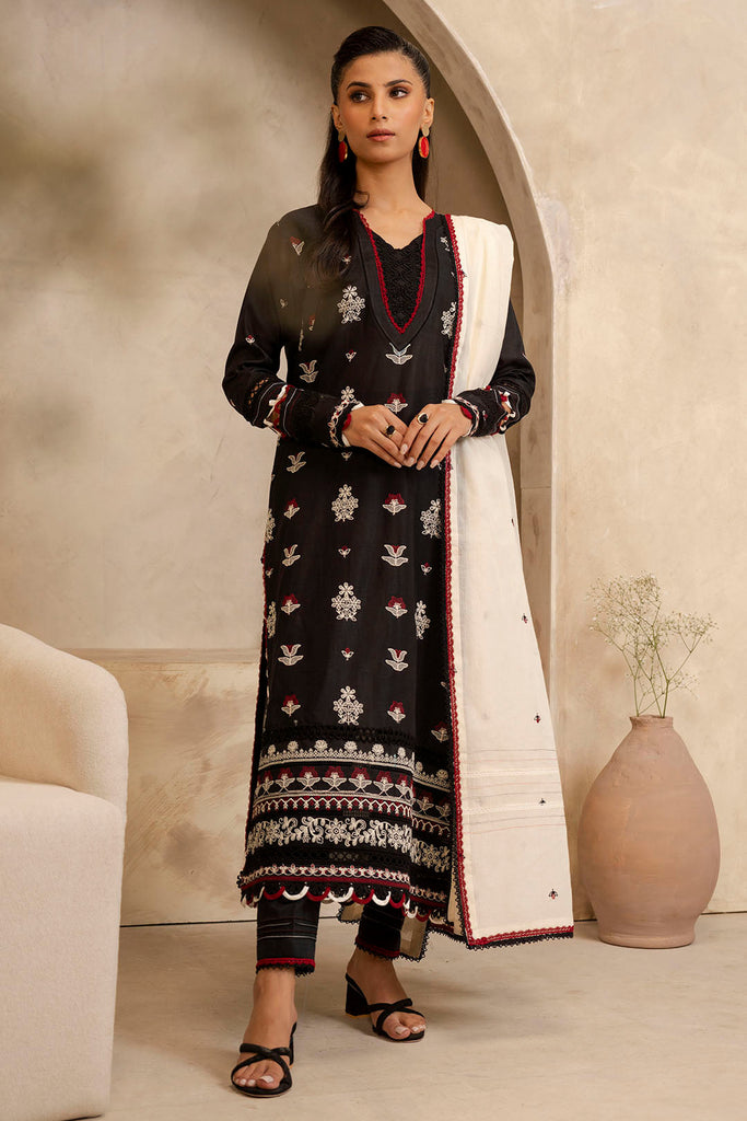 Zellbury Embroidered 3PC Lawn – W0295