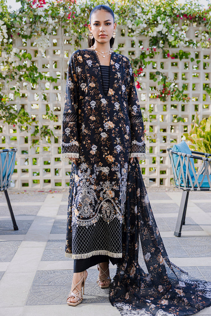 Zellbury Embroidered 3PC Lawn – 816