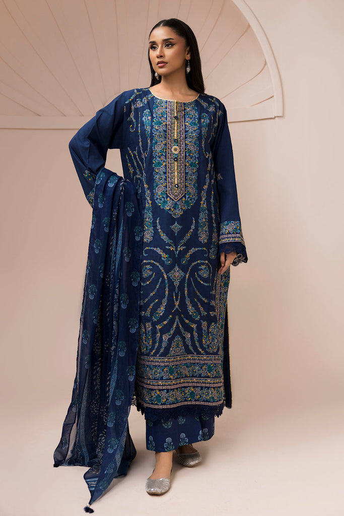 Zellbury Signature – Embroidered Shirt Shalwar Dupatta - 30650