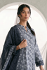 Zellbury Monochrome Lawn – Shirt Shalwar Dupatta - 1078