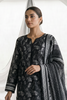Zellbury Monochrome Lawn – Shirt Shalwar Dupatta - 1080