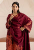 Zellbury Cotton Satin – Embroidered Shirt Shalwar Shawl - 0256