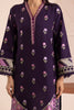 Zellbury Cotton Satin – Embroidered Shirt Shalwar Dupatta - 0261