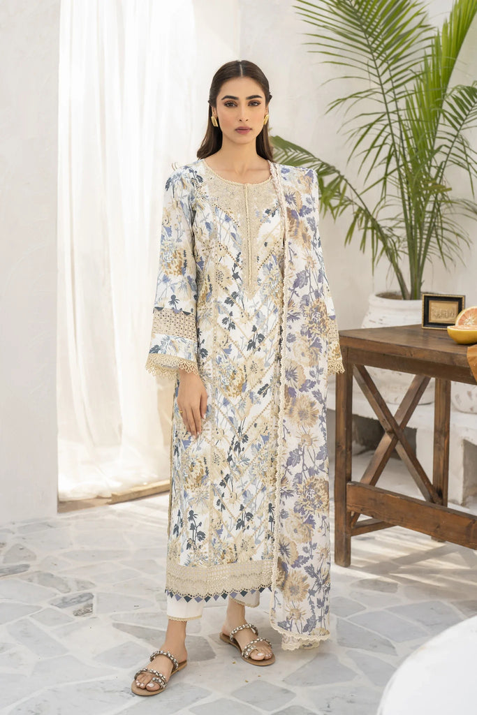 Aabyaan Shezlin Chikankari Lawn – ALISHA (AR-01)