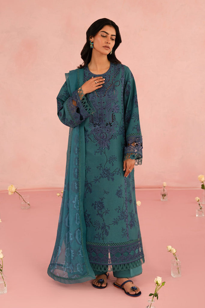 Afrozeh Floral Charm Spring/Summer Lawn – Acacia