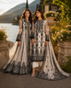 Saadia Asad Nooriyah Luxury Formals – D4 - Monochrome Muse