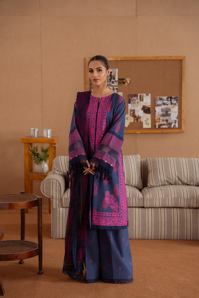 Saira Rizwan Laanem Spring/Summer Lawn – ELARA-B-SRL25-01