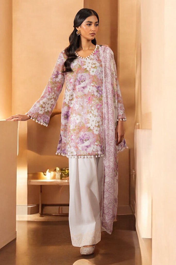 Cross Stitch Premium Lawn – ORCHID GALOR