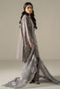 Cross Stitch Chikankari Lawn – Whisper Ash