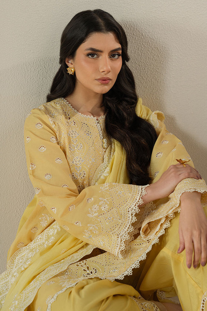 Cross Stitch Chikankari Lawn – Orchid Gem