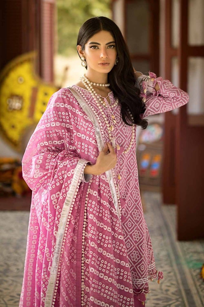 Gul Ahmed – 3 Piece Lacquer Printed Lawn Suit CL-42010 B