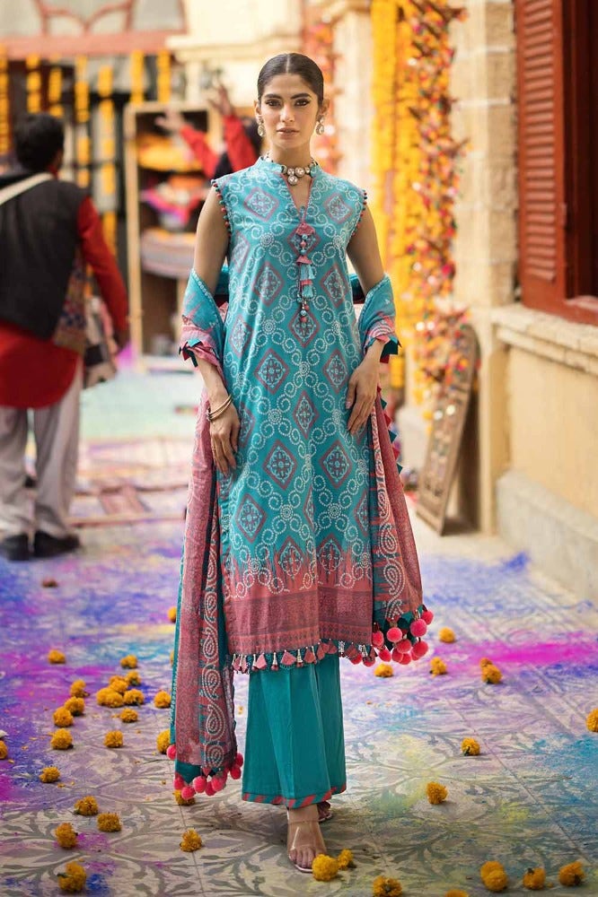 Gul Ahmed – 3 Piece Printed Lawn Suit CL-42018 B