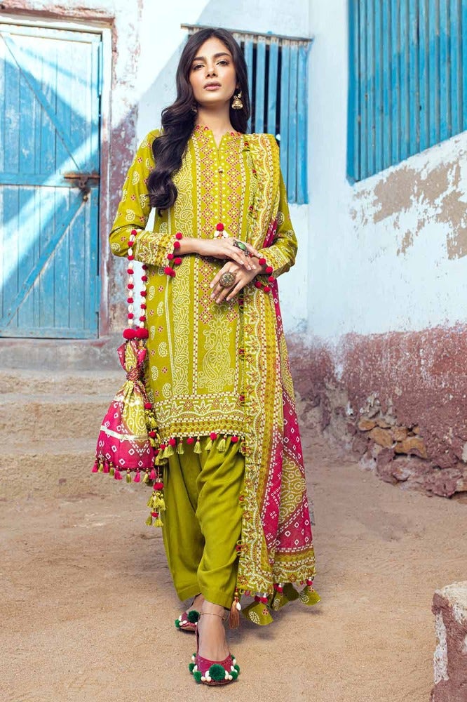 Gul Ahmed – 3 Piece Printed Lawn Suit CL-42036 A