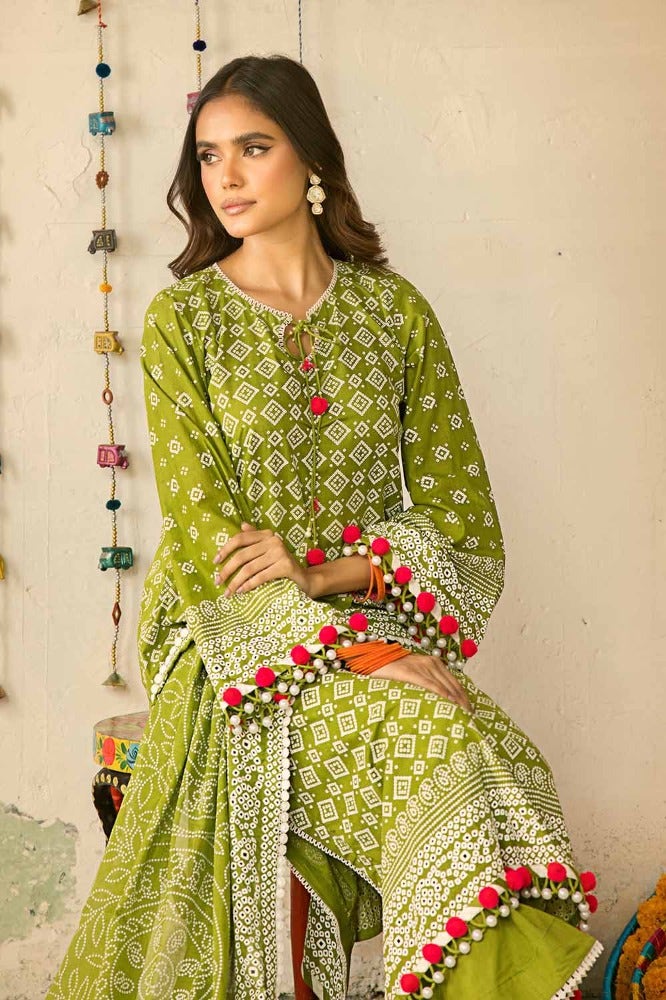 Gul Ahmed – 3 Piece Lacquer Printed Lawn Suit CL-42039 B
