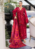 Crimson Flow Luxury Lawn – BEAUTY IN BLOOM - D3A