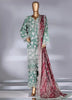 Bin Saeed Stitched Lawn Suit – B-6