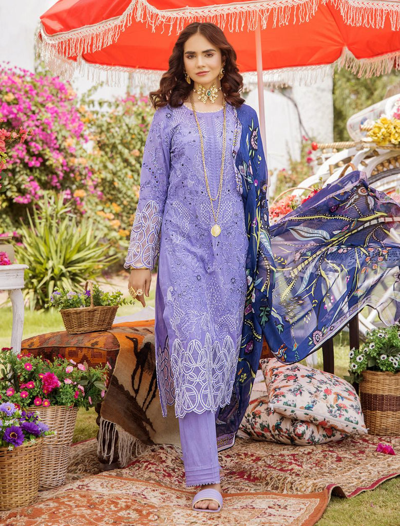 Etoiles Embroidered Lawn Collection – DN-04