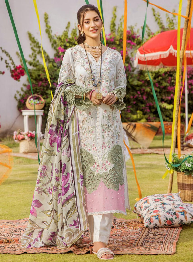 Etoiles Embroidered Lawn Collection – DN-09