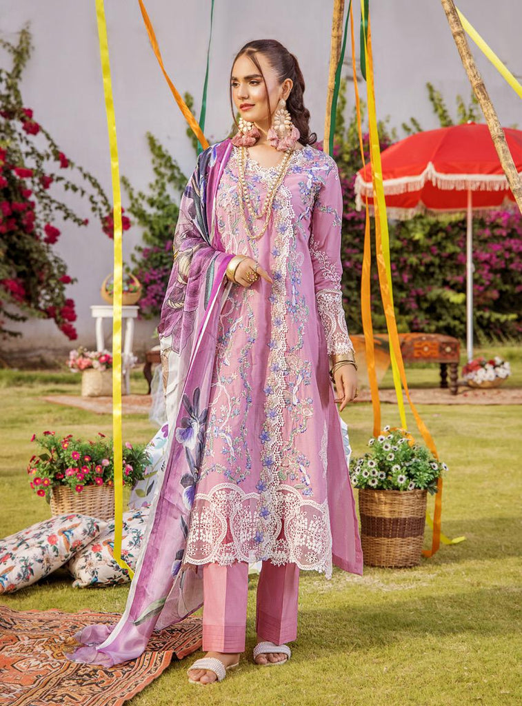 Etoiles Embroidered Lawn Collection – DN-10