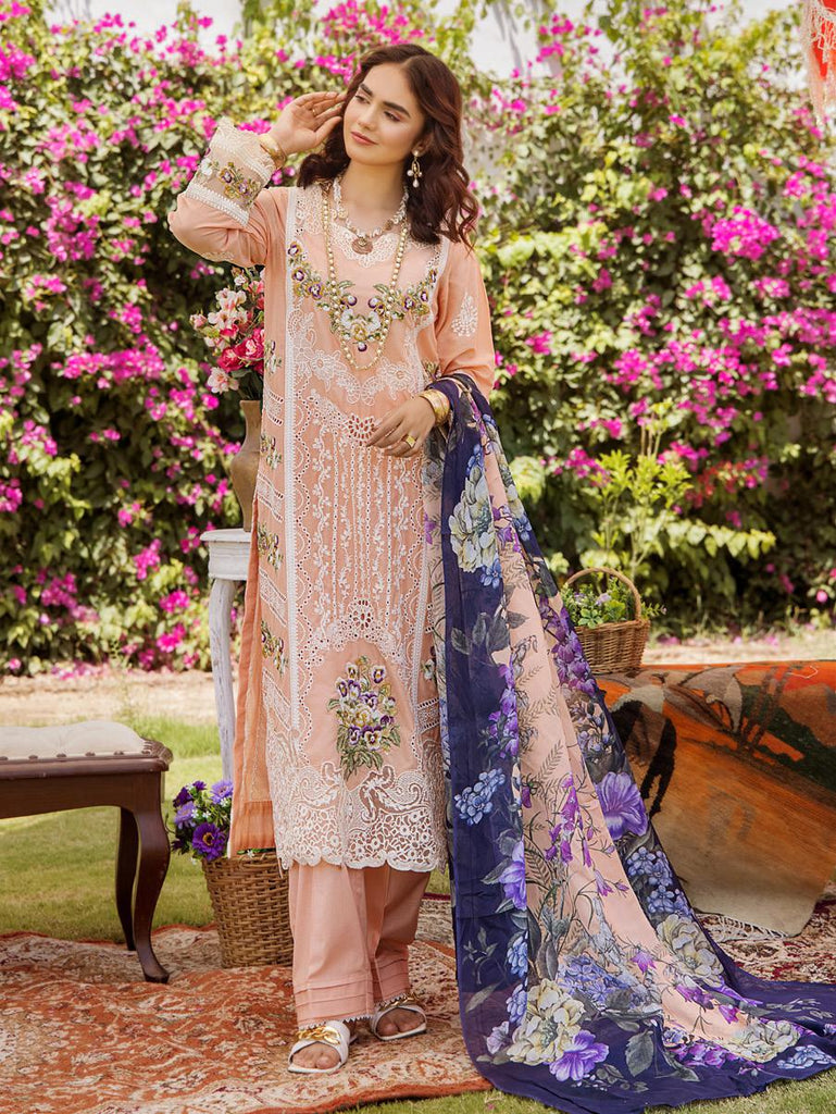 Etoiles Embroidered Lawn Collection – DN-02