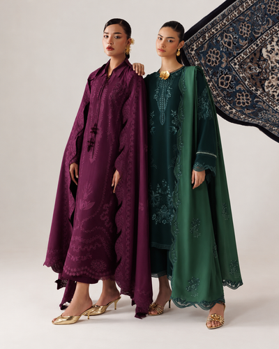 Qalamkar Qprints Lawn