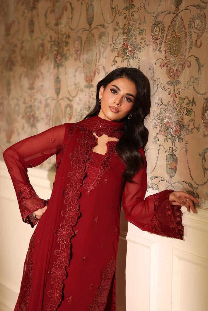 Azure Ensembles Luxury Festive Formals – Cherry Veil
