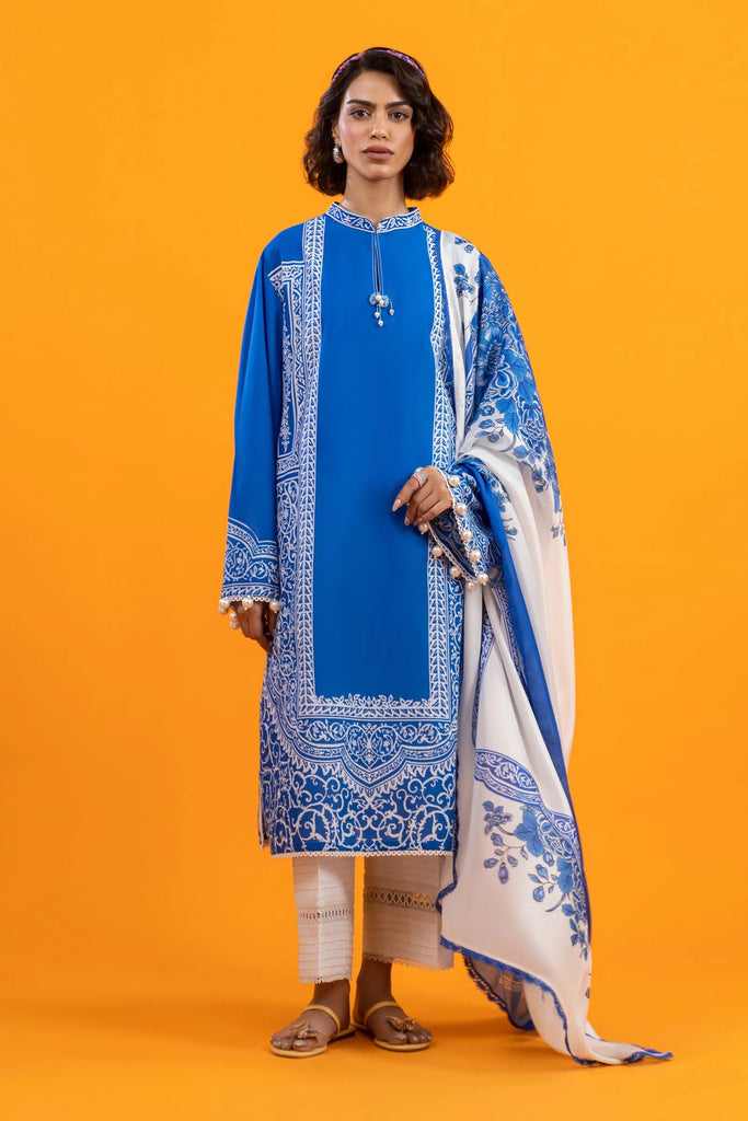 Sana Safinaz Mahay Vol-3 – 2 Pc Lawn Suit H253- 8B